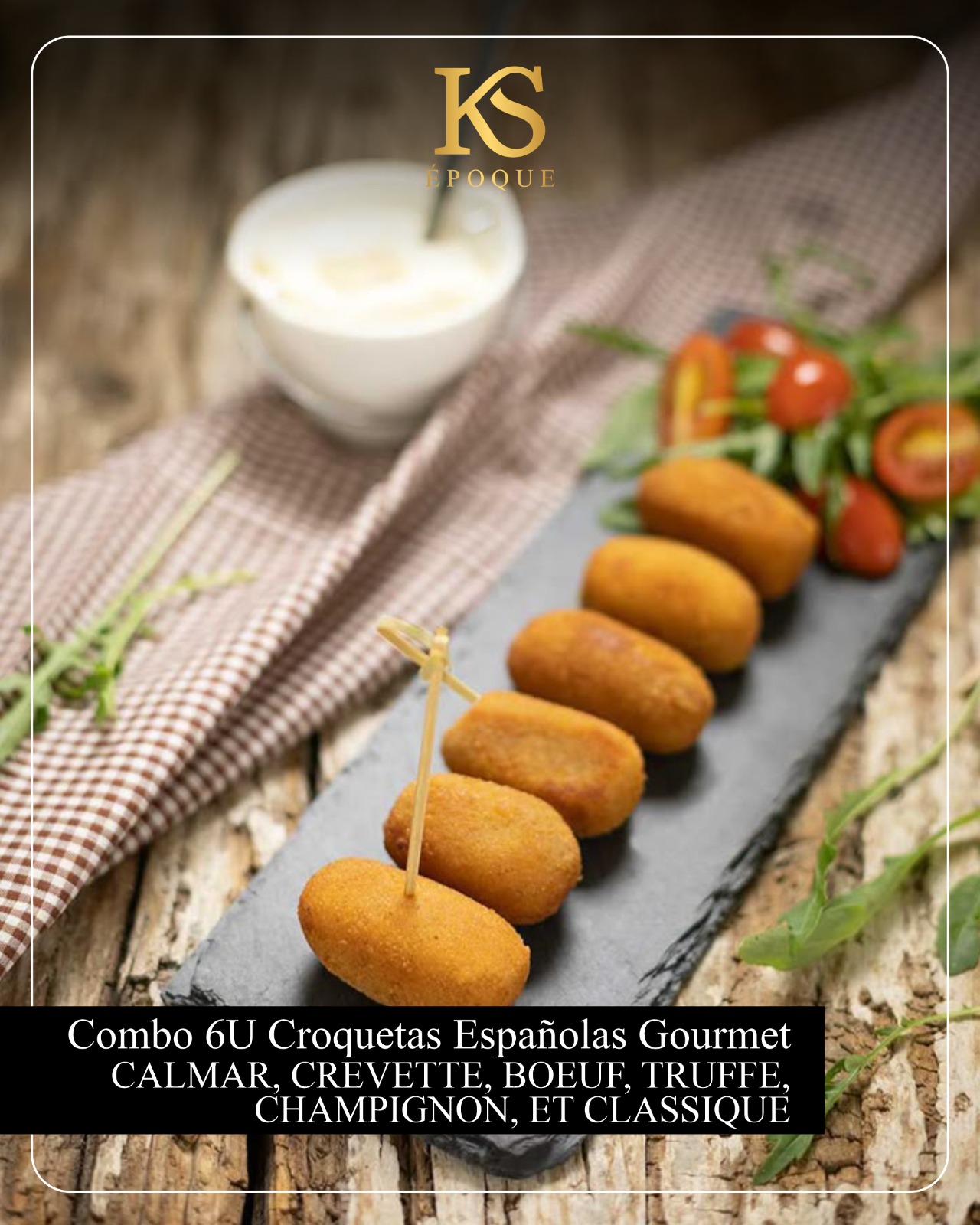 Combo 6U Croquetas Españolas