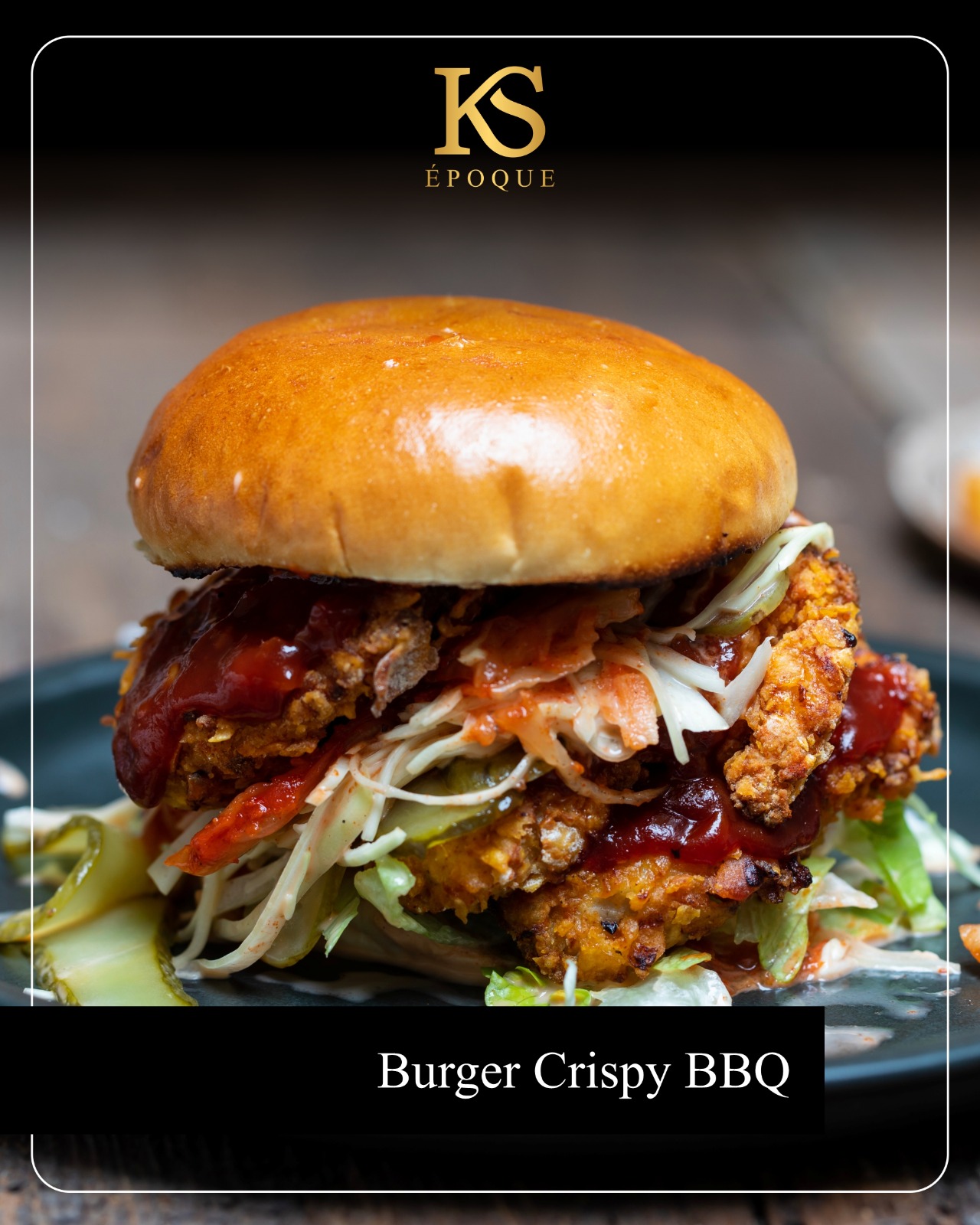 Burger Crispy BBQ